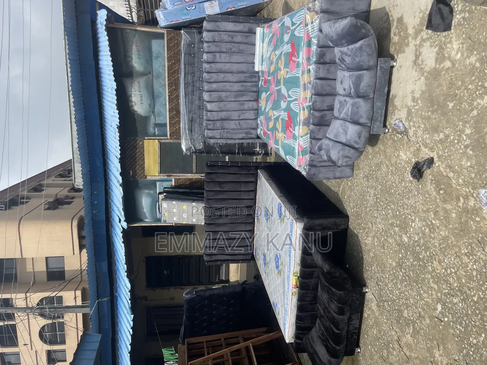 4 and Half by 6 Bedframe and Mattress