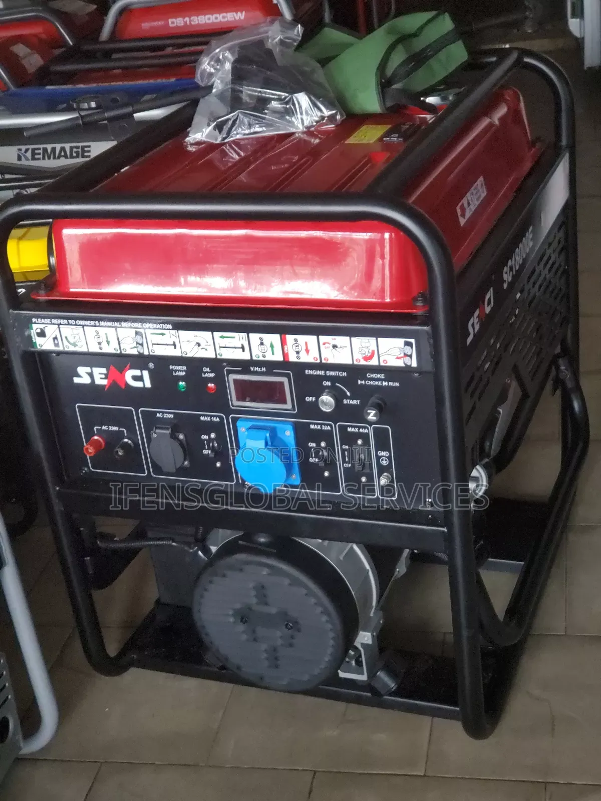 13kw SENCI Generator (15kva)