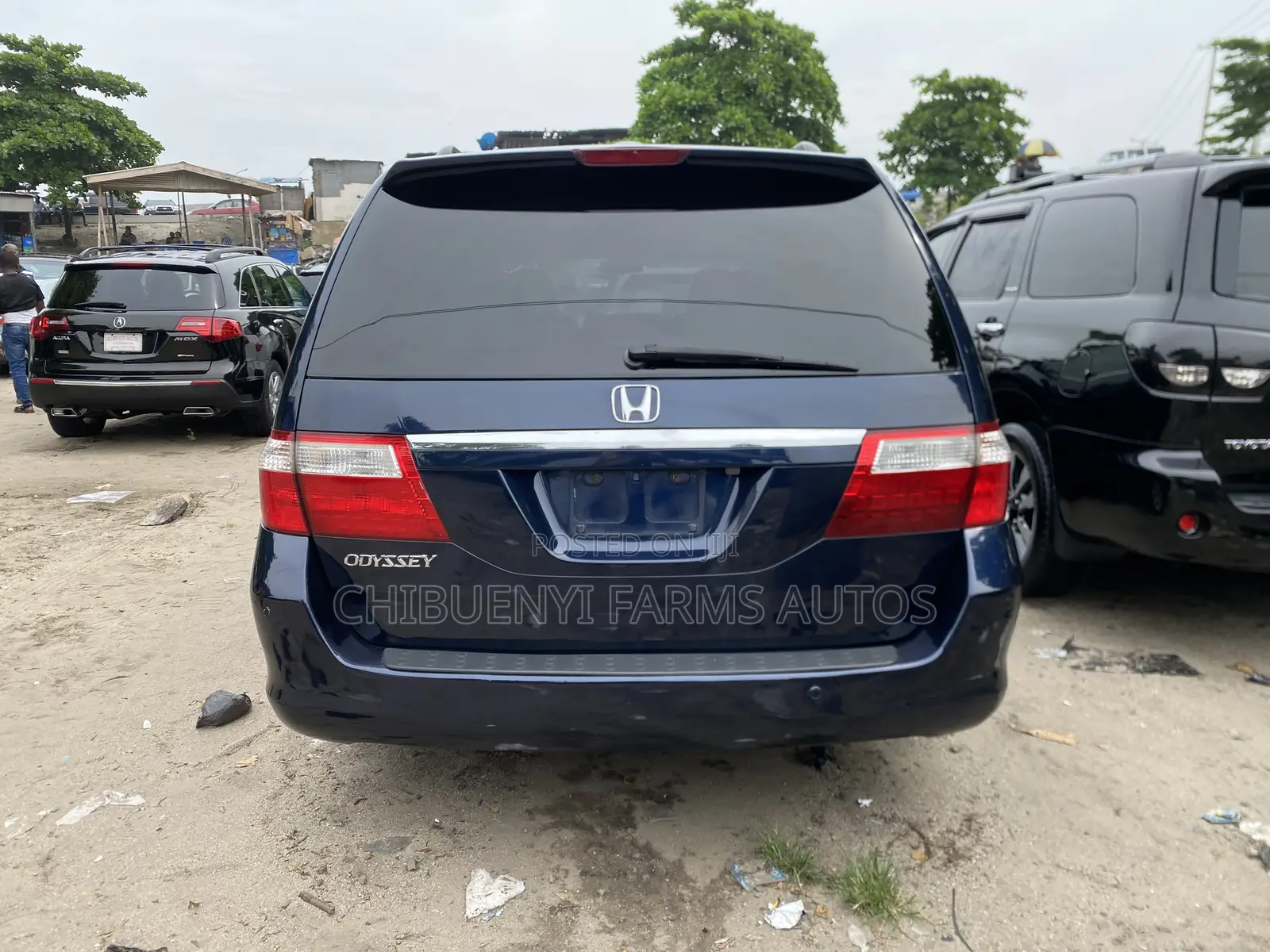 Honda Odyssey Touring 2006 Blue