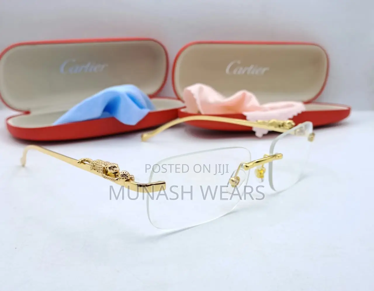 Cartier Luxury Aviator Glasses