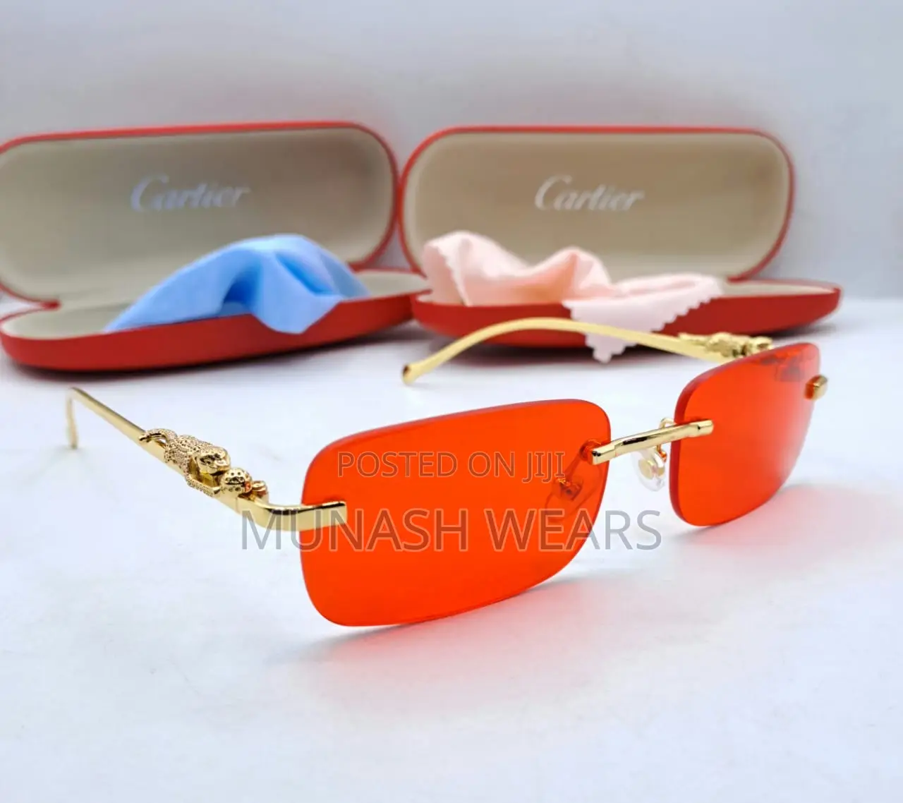 Cartier Luxury Aviator Glasses