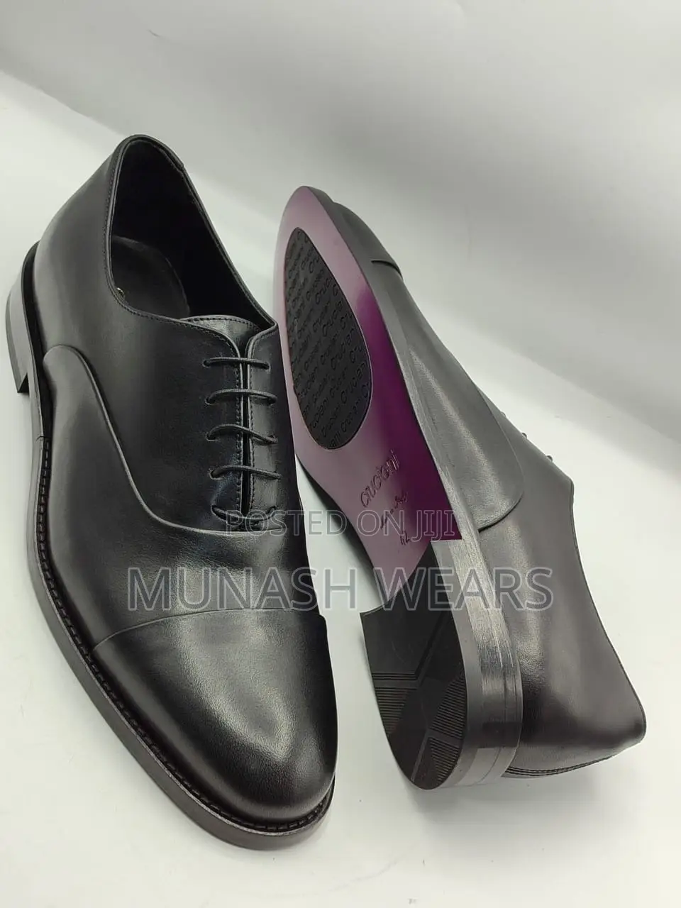 Italian Leather Cruciani Lace Up Shoe for Men