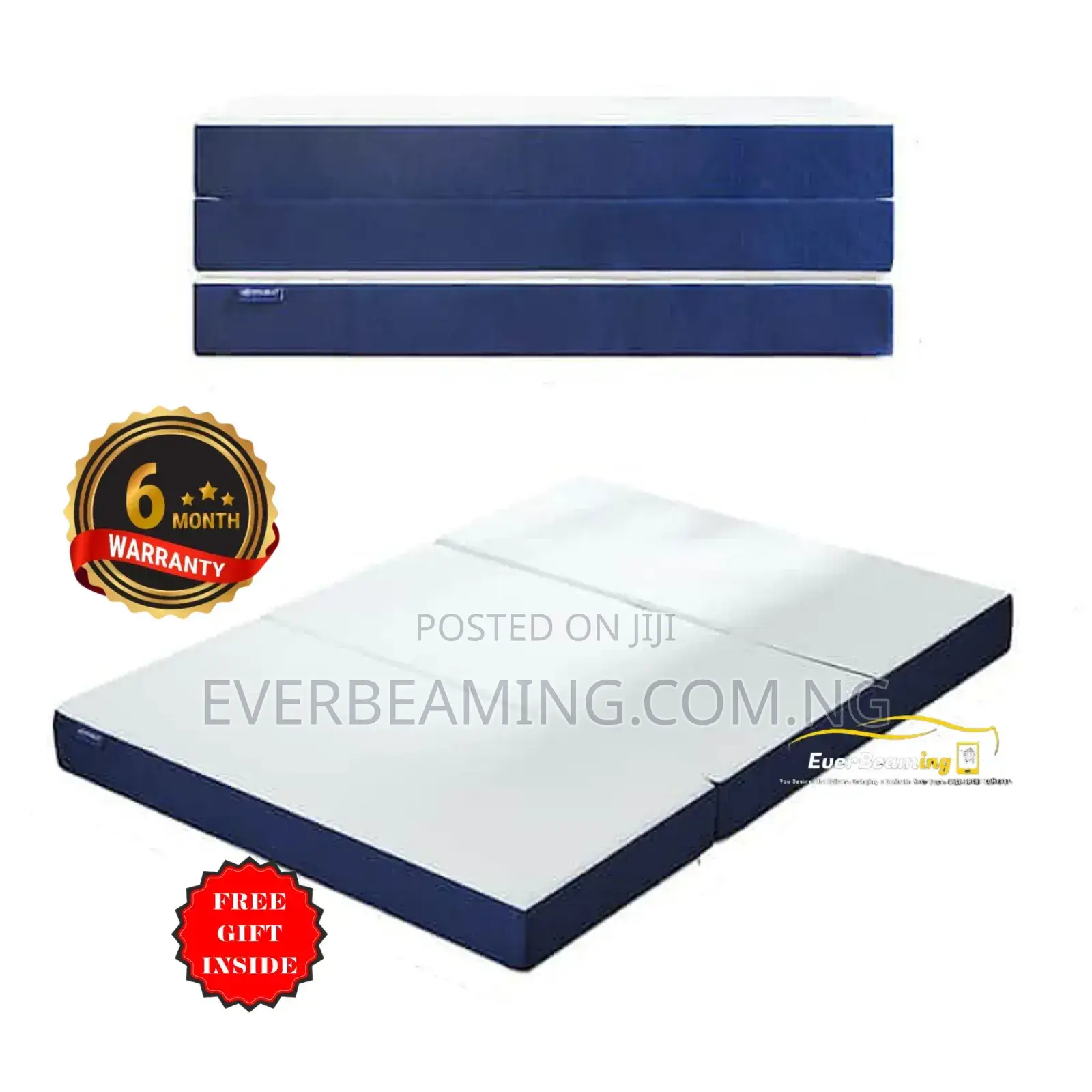 Portable Foldable Camping and Picnic Mattress 4ft X 6ft