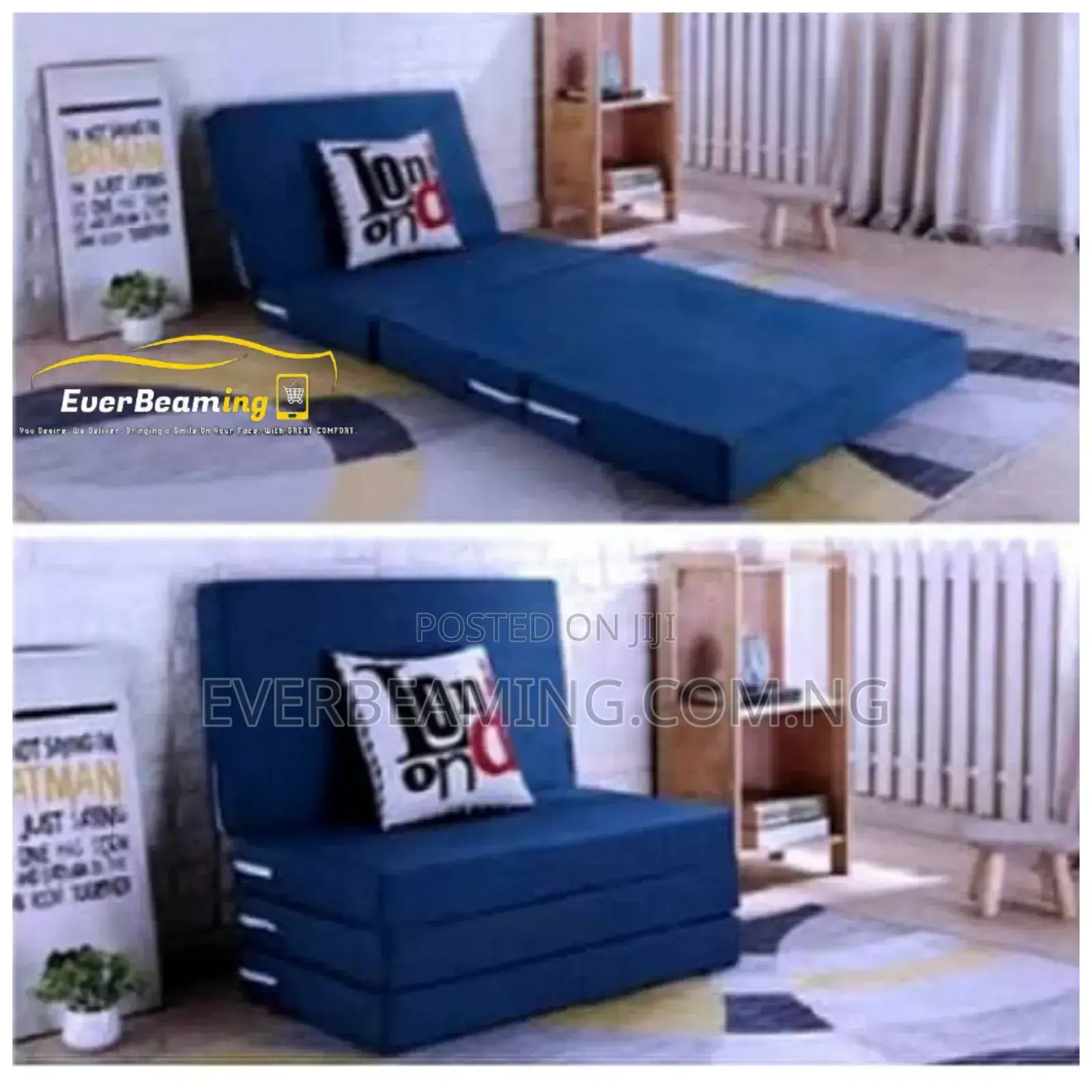 Portable Camp Picnic Guest and Outdoors Foldable Mattress 4ft X 6ft