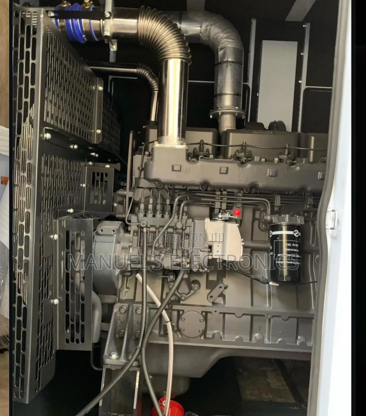 Brand New Perkins Diesel Soundproof Generator Model Sp500kva
