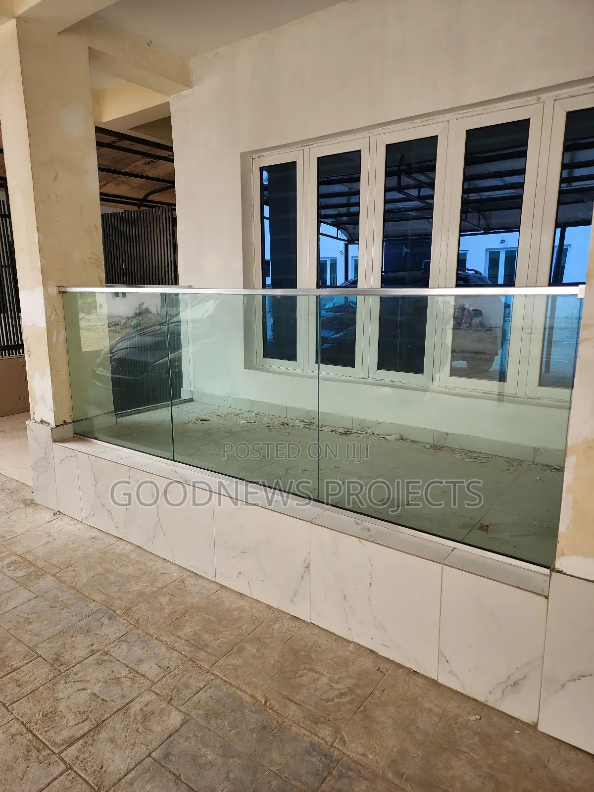 Tempered Plain Glass Handrail {Tempered}