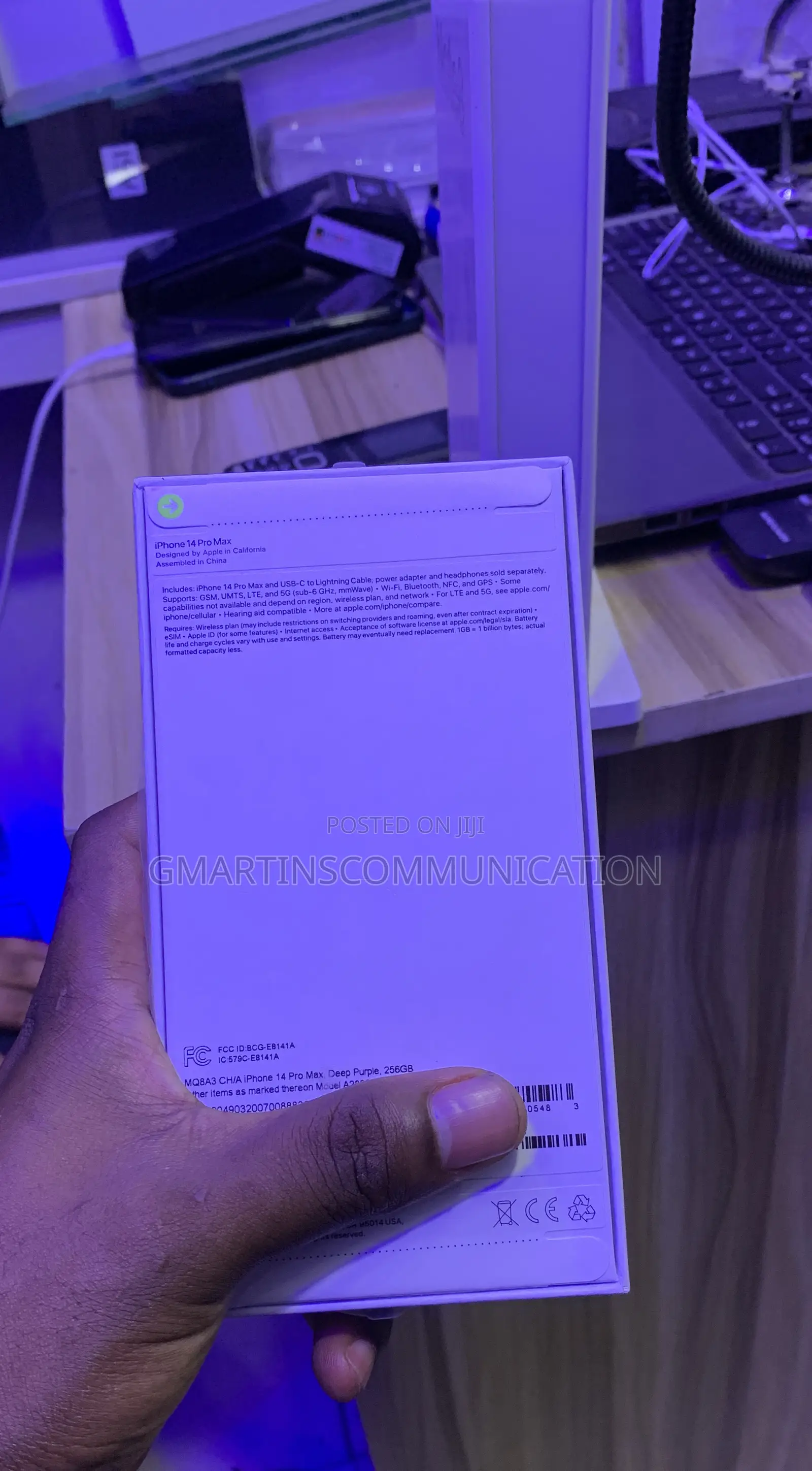New Apple iPhone 14 Pro Max 128 GB Purple