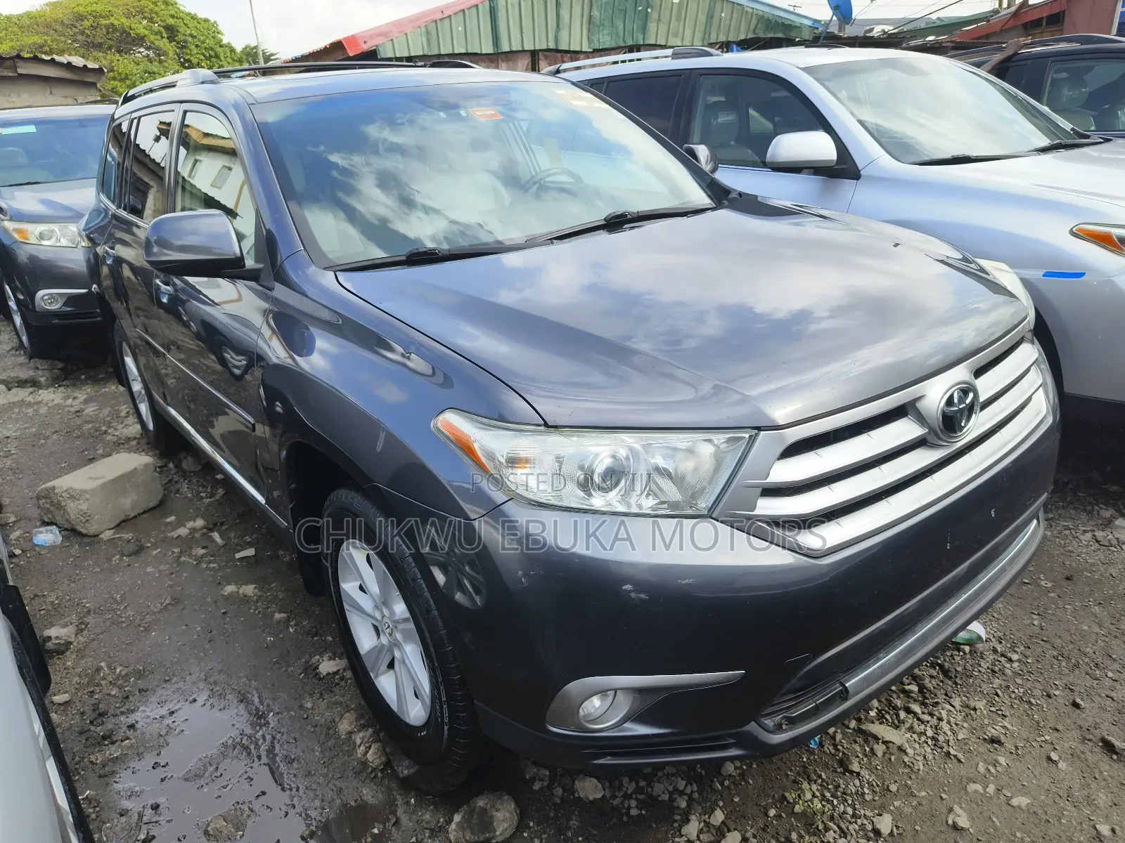 Toyota Highlander Limited 2012 Gray