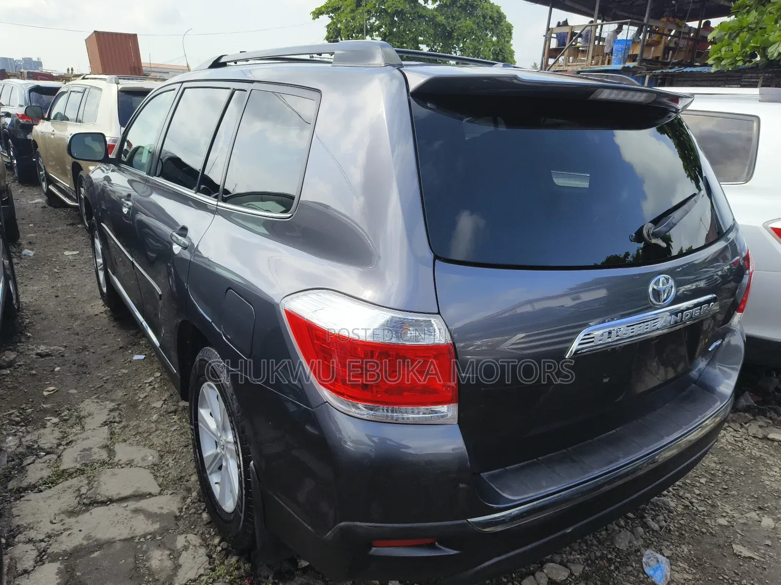 Toyota Highlander Limited 2012 Gray