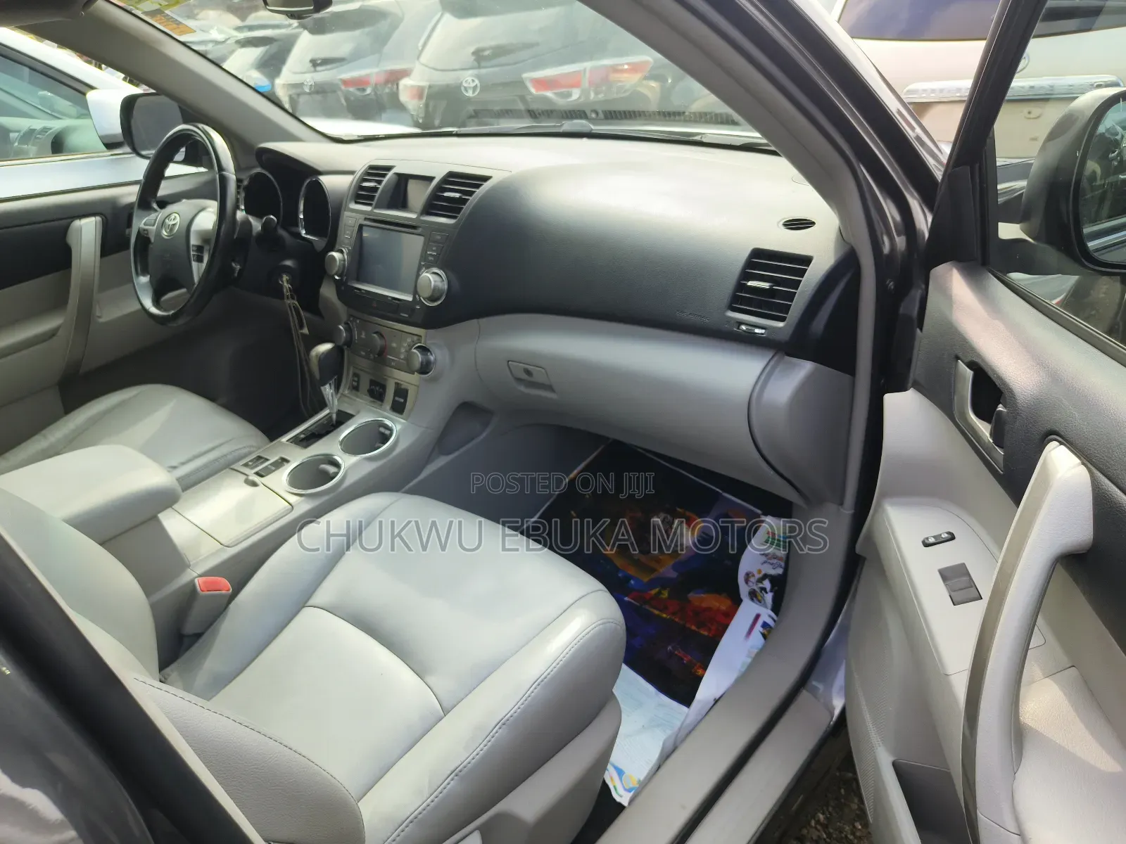 Toyota Highlander Limited 2012 Gray
