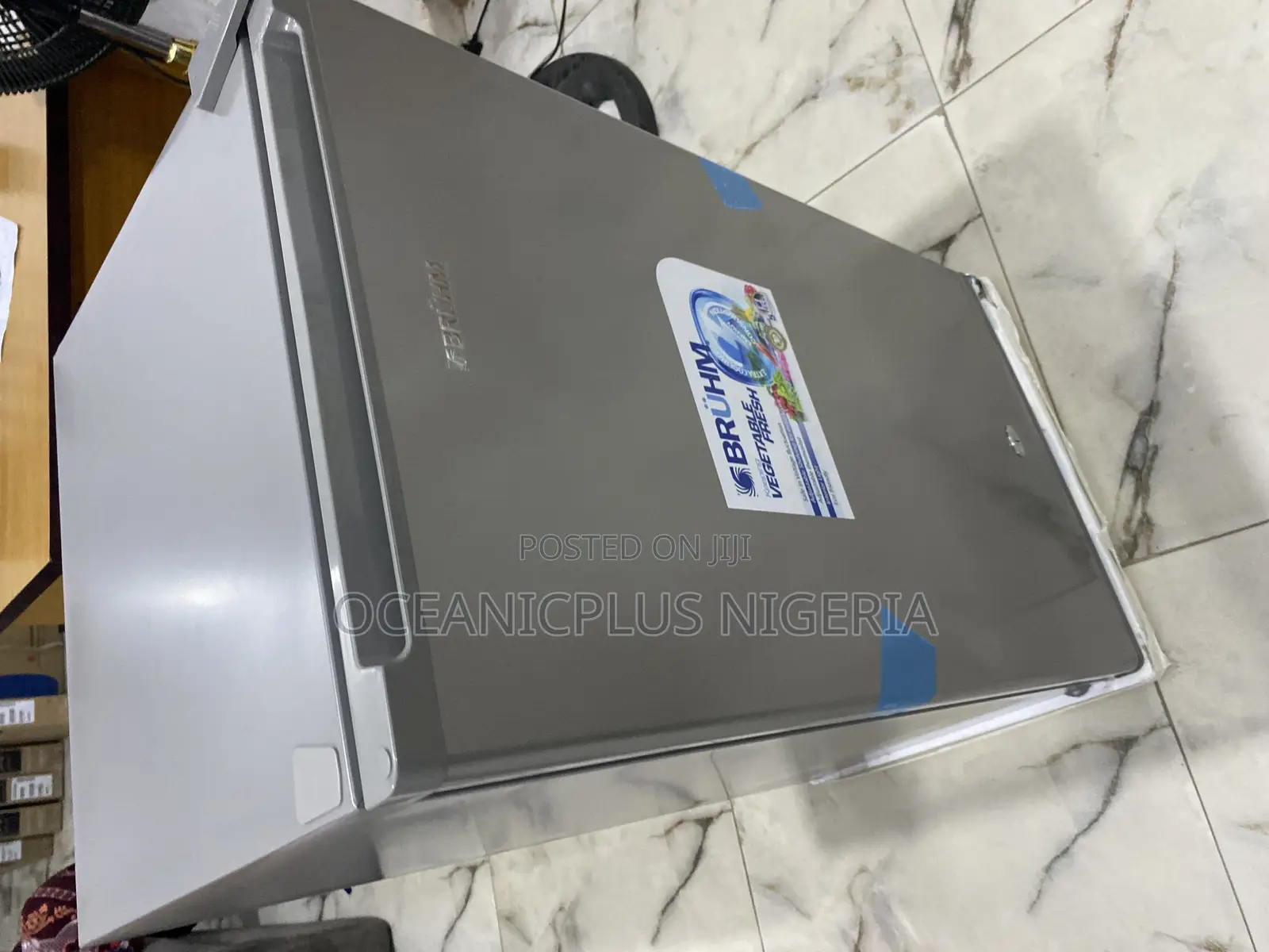 High Capacity=93l Single Door Bruhm Refrigerator