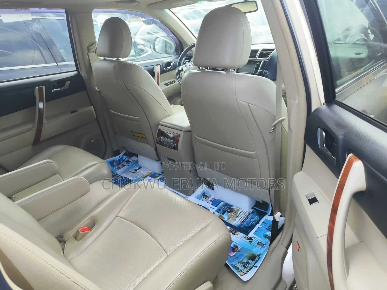 Toyota Highlander Limited 3.5l 4WD 2013 Gold