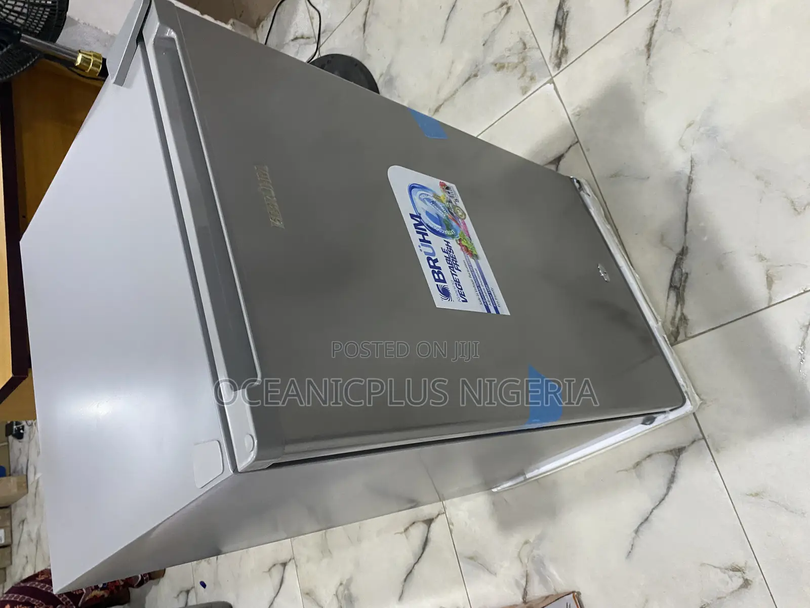 Space Saving 93l Single Door Bruhm Refrigerator