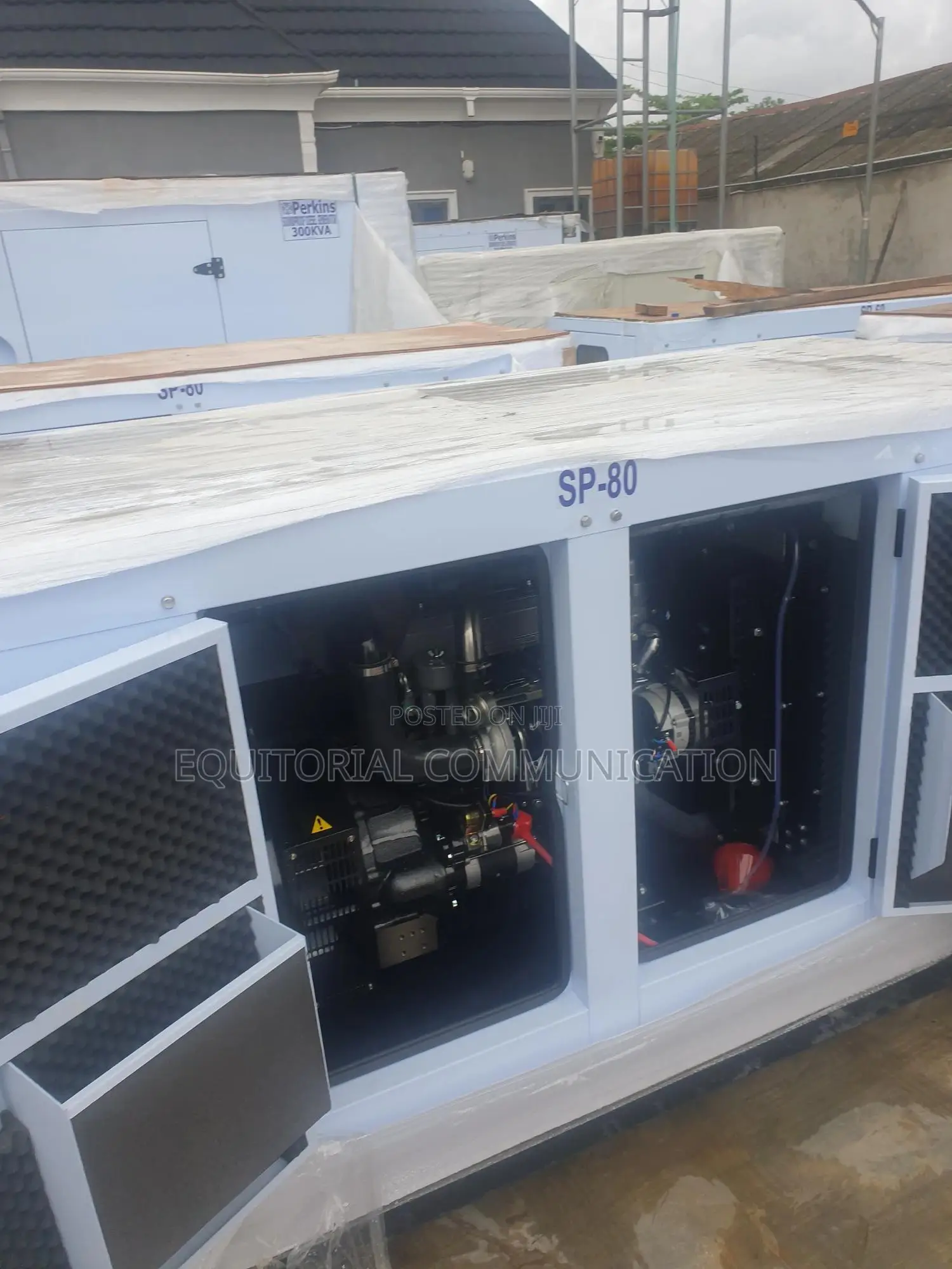 Perkins 50kva (50hz) Soundproof Generator
