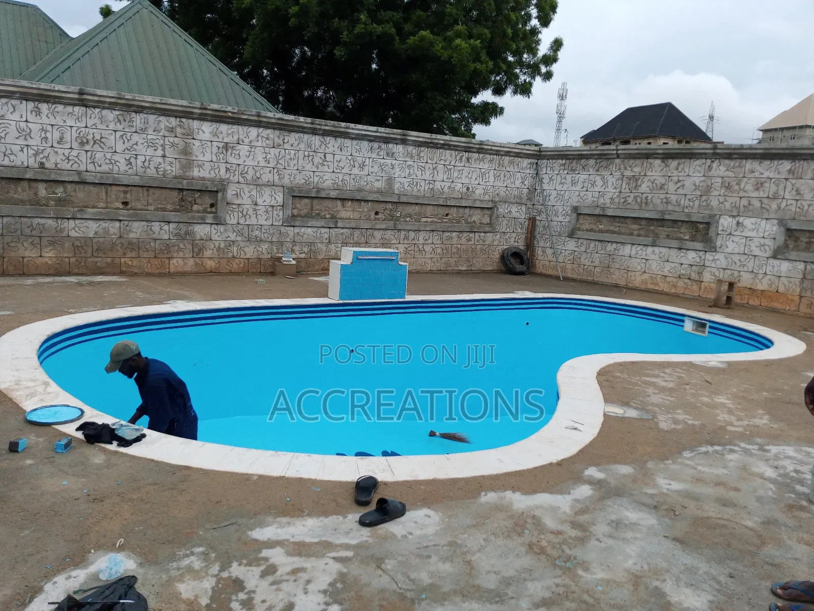 Fiber Glass Swimming Pool