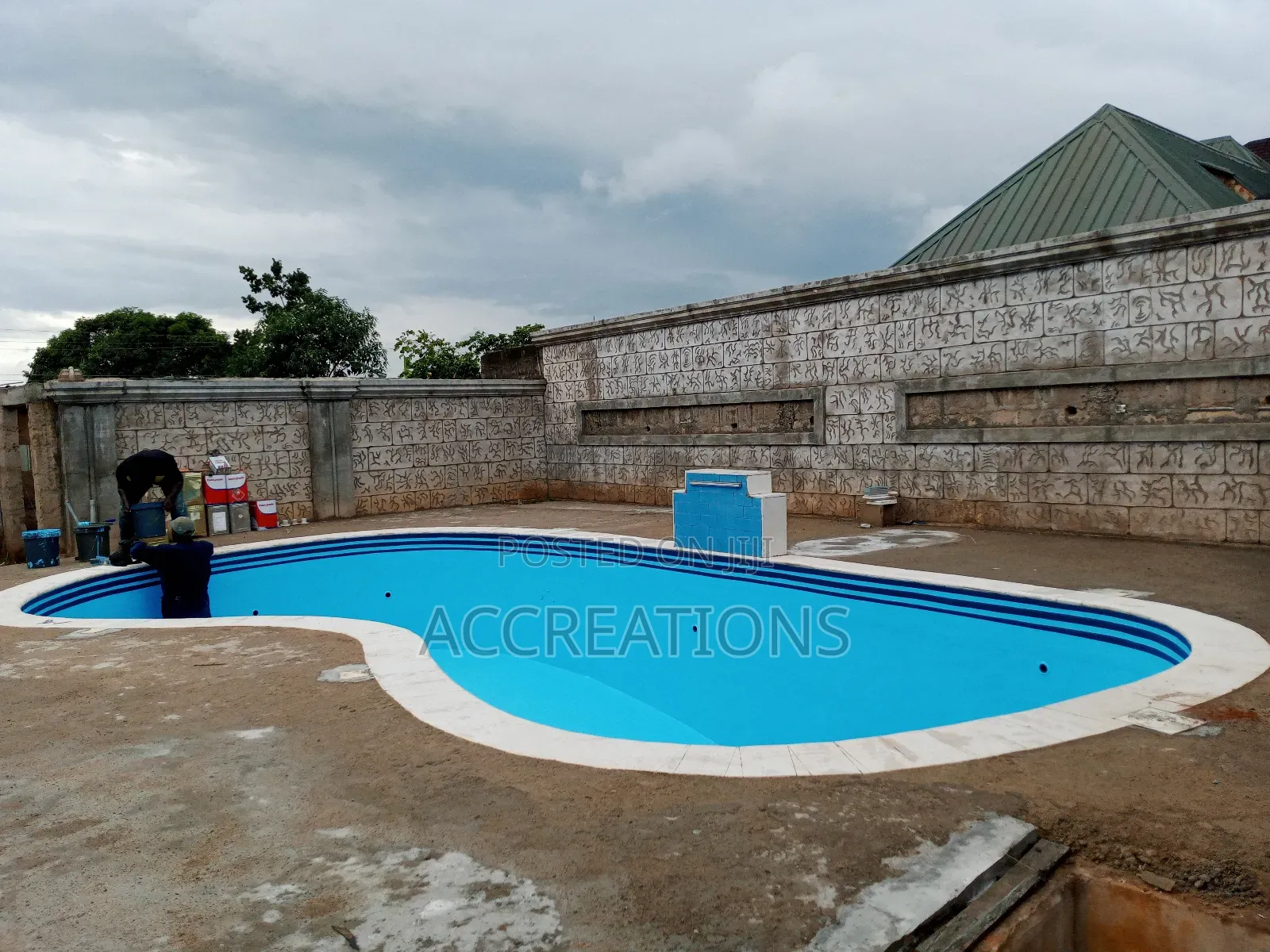 Fiber Glass Swimming Pool