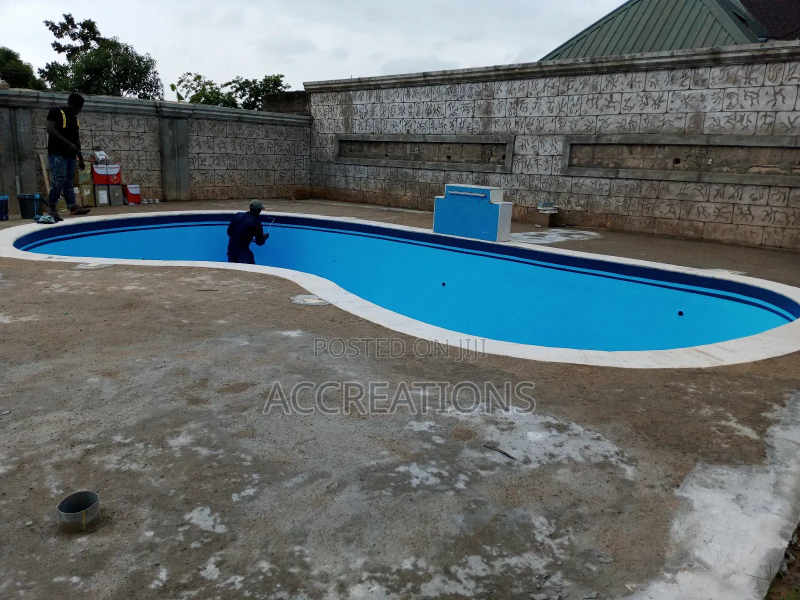 Fiber Glass Swimming Pool
