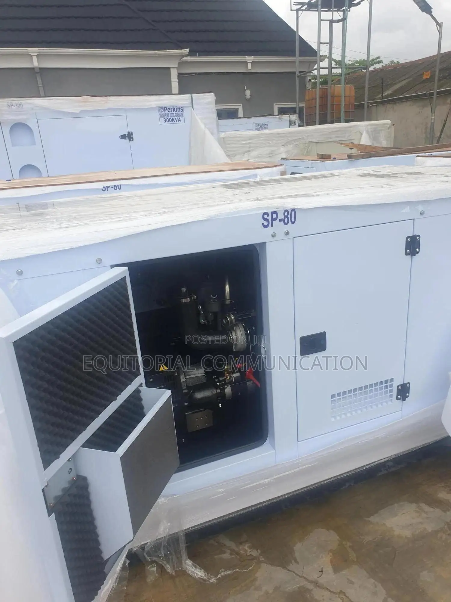 Perkins 50kva Soundproof Generator[Silencer Exhaust System]