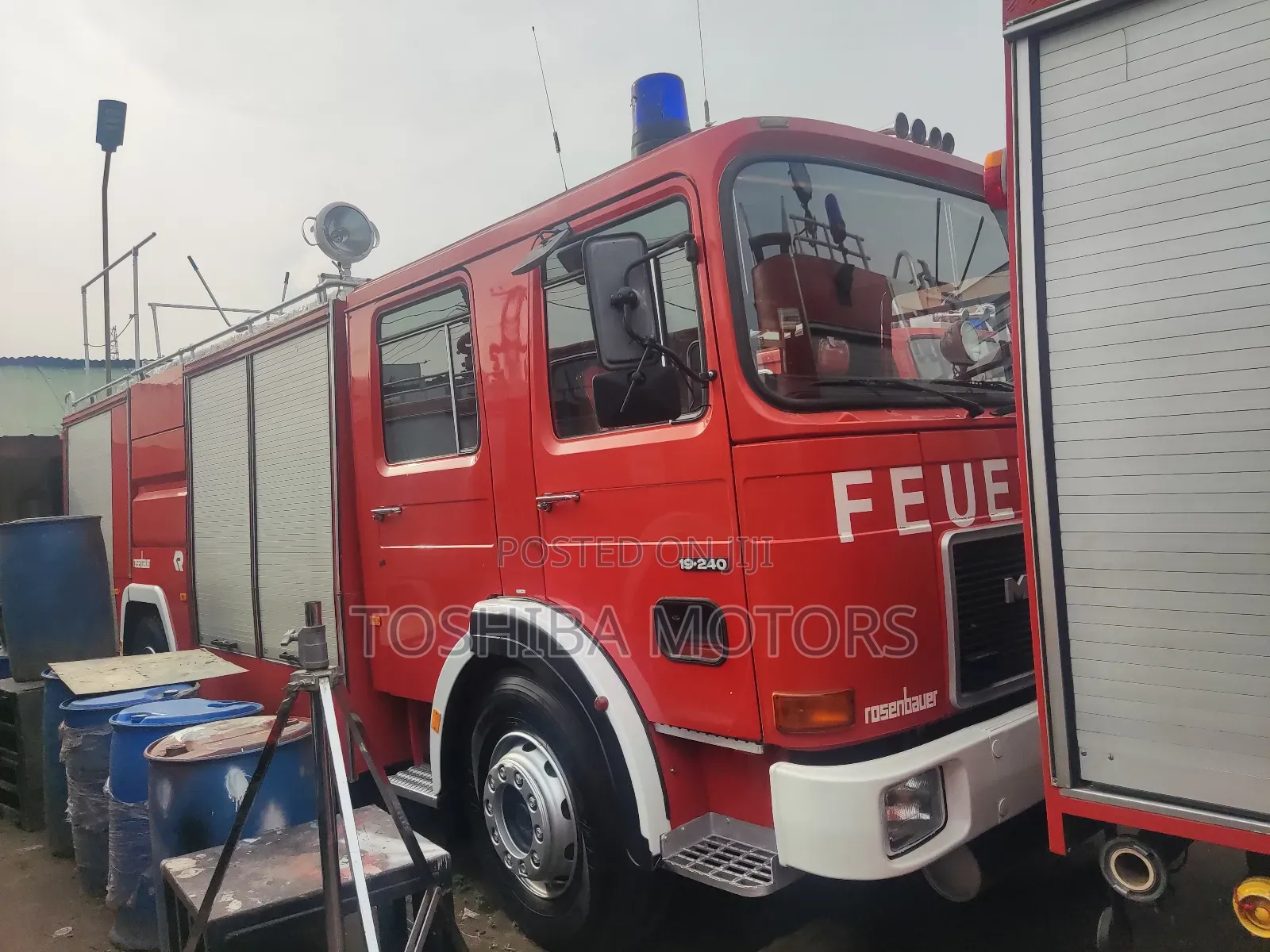 Mercedes Benz Fire Fighting Truck