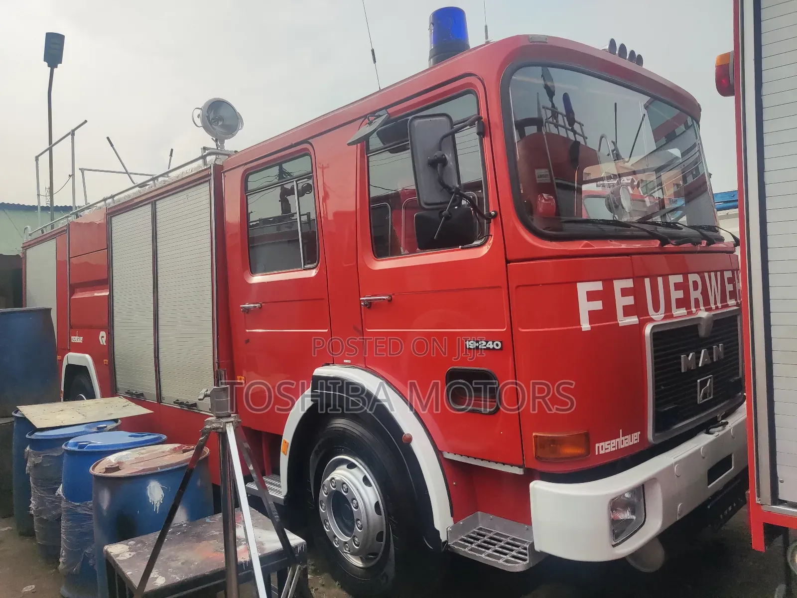 Mercedes Benz Fire Fighting Truck