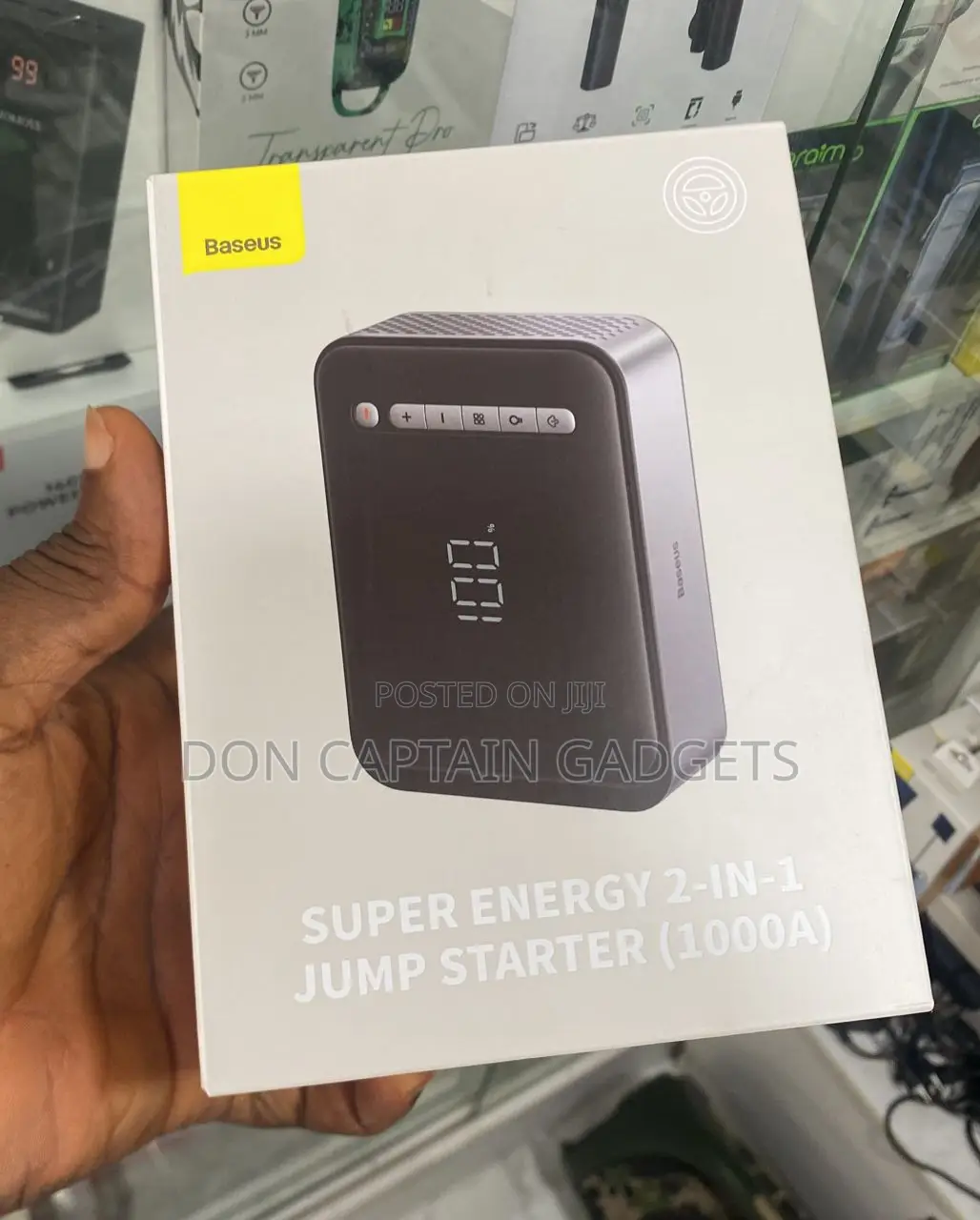 Jump Starter and Tire Pump 2in1