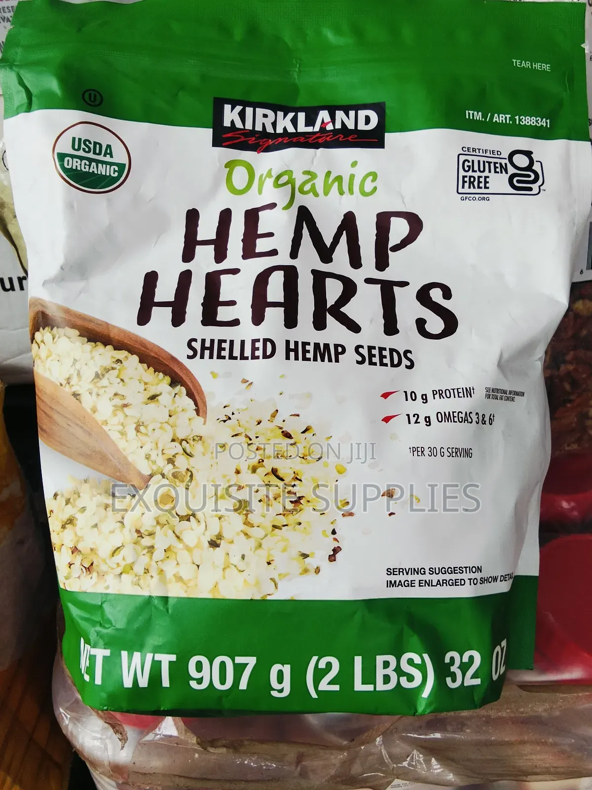 Kirkland Organic Hemp Hearts