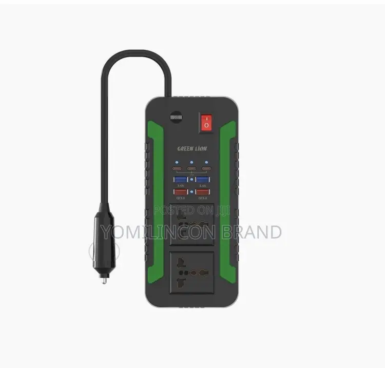 Green Lion Spark 300 Power Inverter 300W - Black