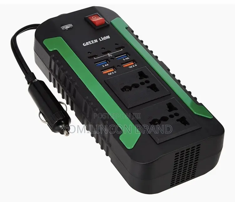 Green Lion Spark 300 Power Inverter 300W - Black