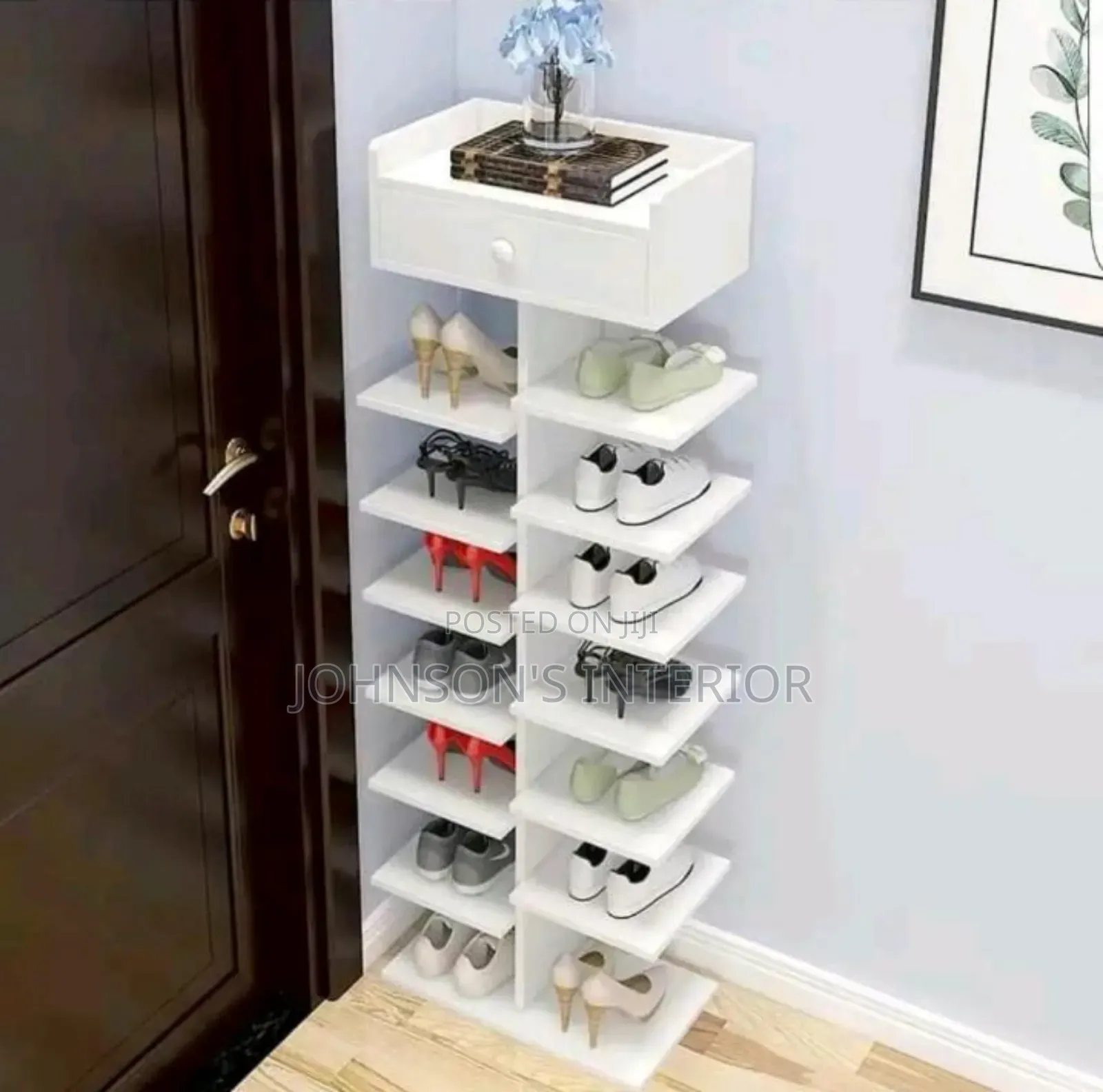 Shoe Rack Space Management