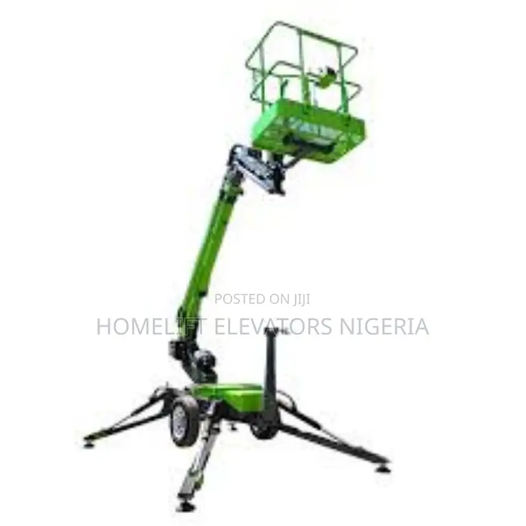 Towable Bucket Lift for Construction Warehouse