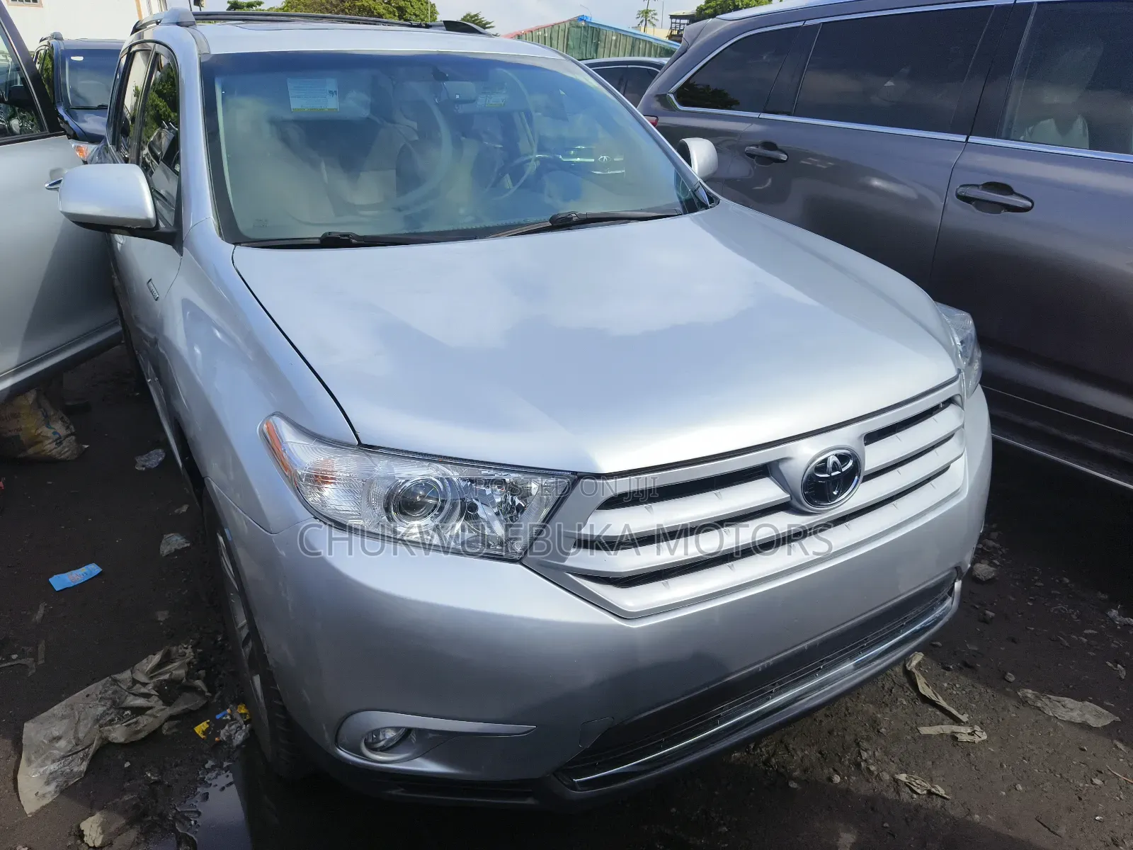 Toyota Highlander Limited 2012 Silver