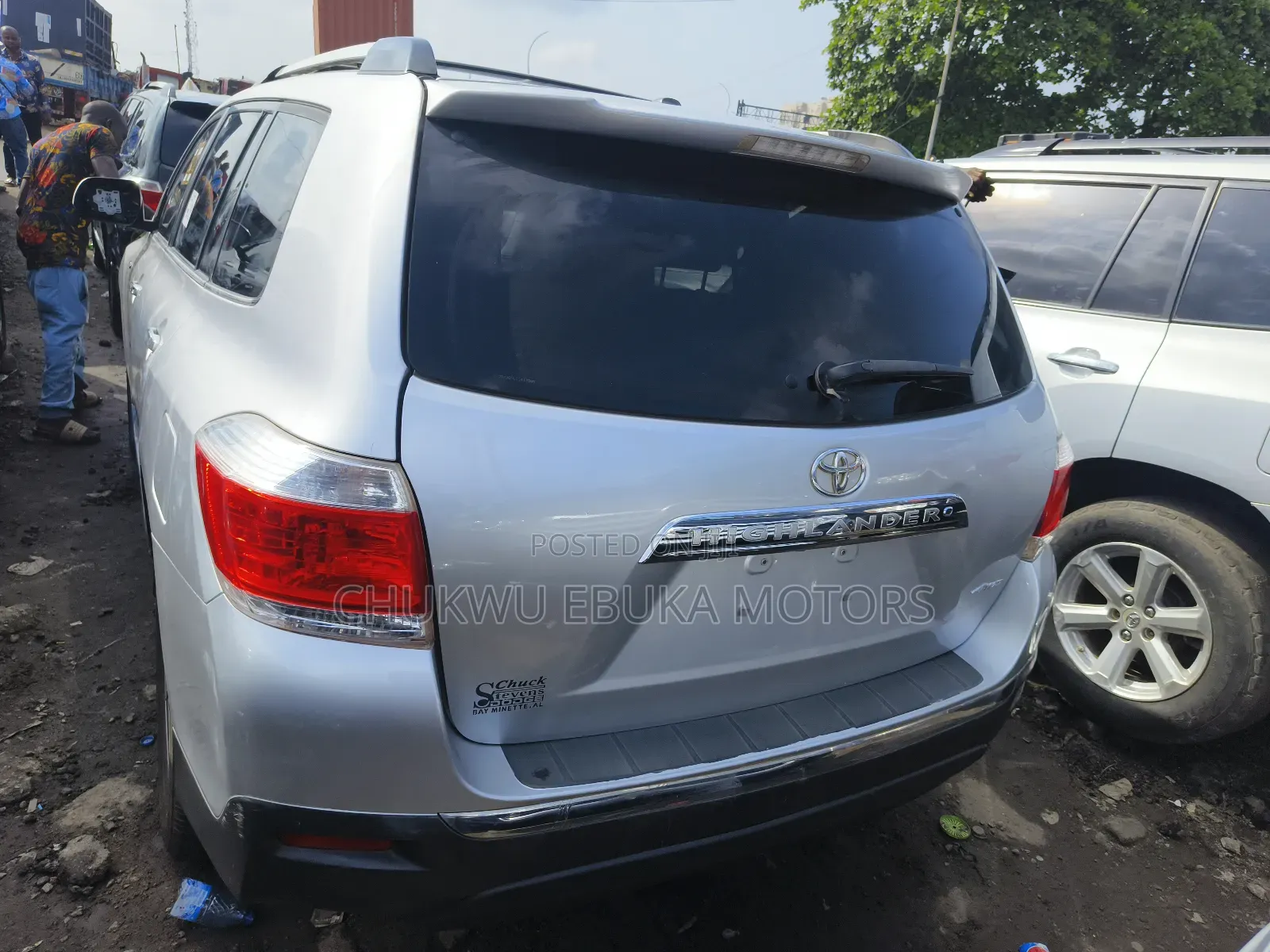 Toyota Highlander Limited 2012 Silver