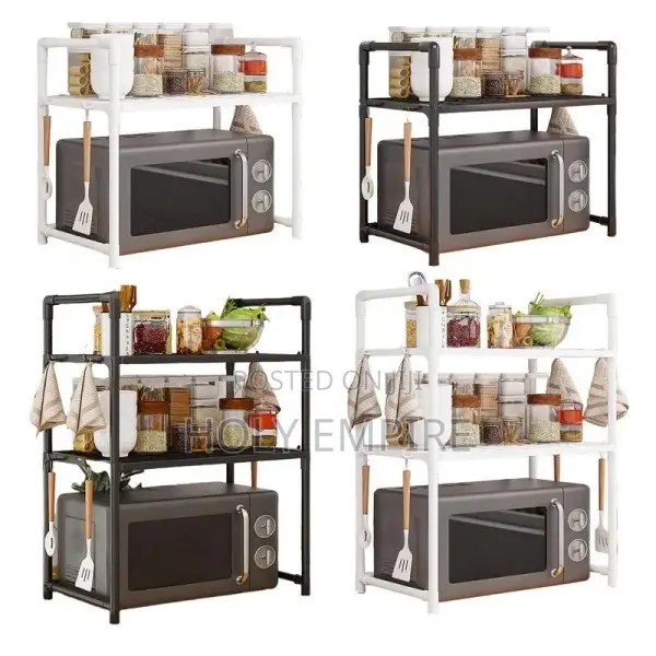 Household Microwave Stove Shelf Multi-Layer Kitchen Rack