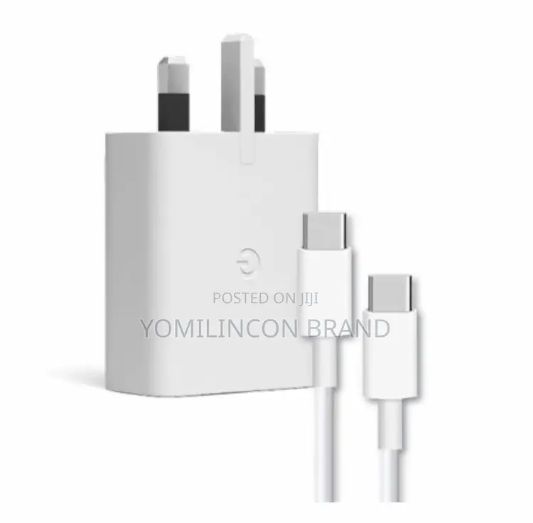 Google Pixel 30W USB-C Fast Charger 1m USB-C Cable - White