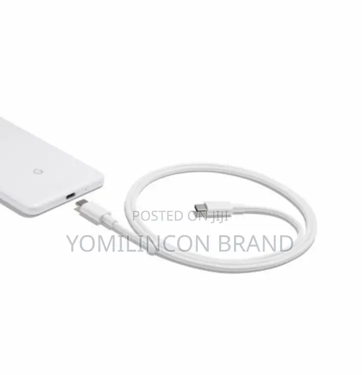 Google Pixel 30W USB-C Fast Charger 1m USB-C Cable - White