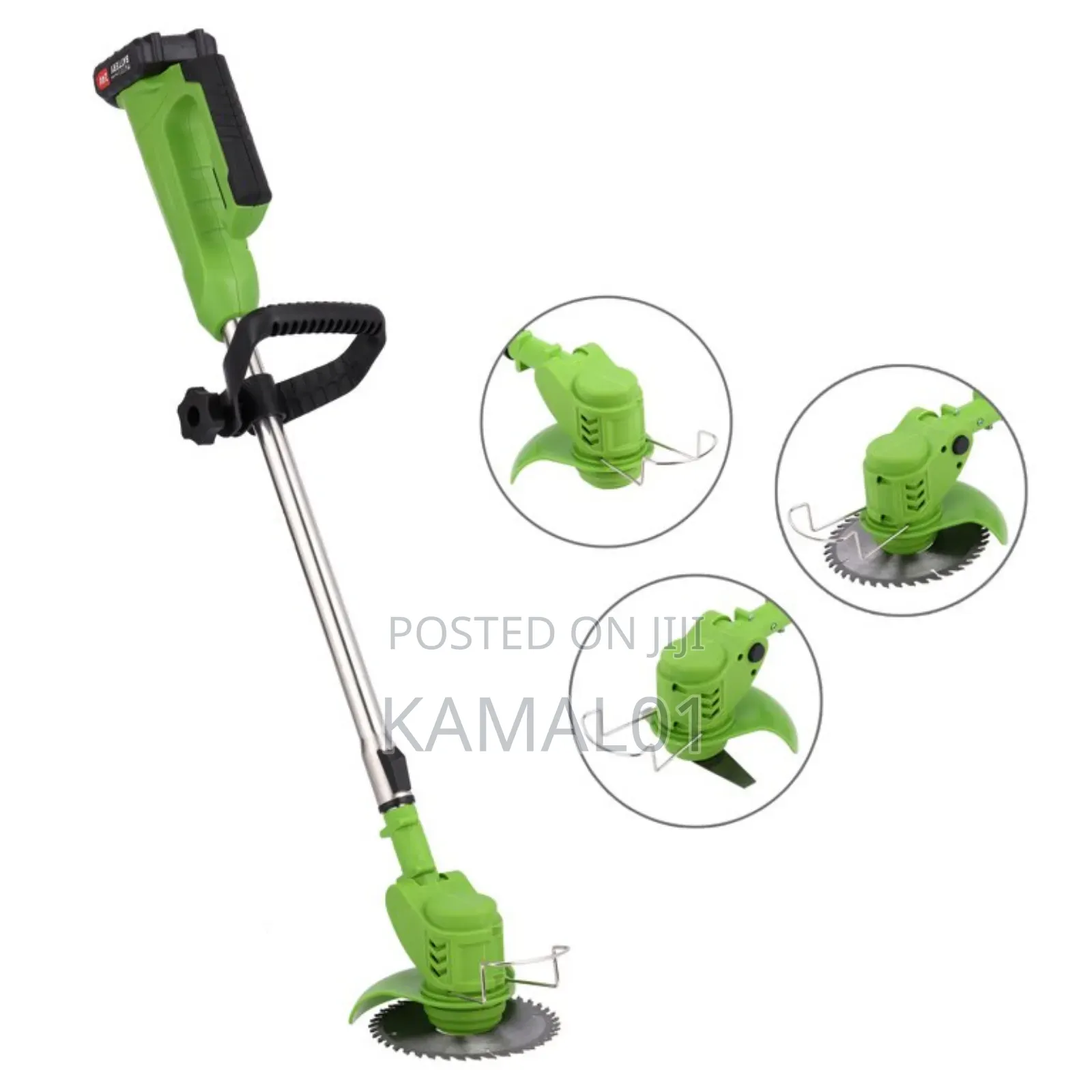 Electric Weed Wacker Cordless Two Rechargeable Battery