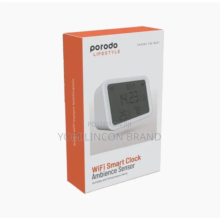 Porodo 4in1 Temperatur Humidity Sensor