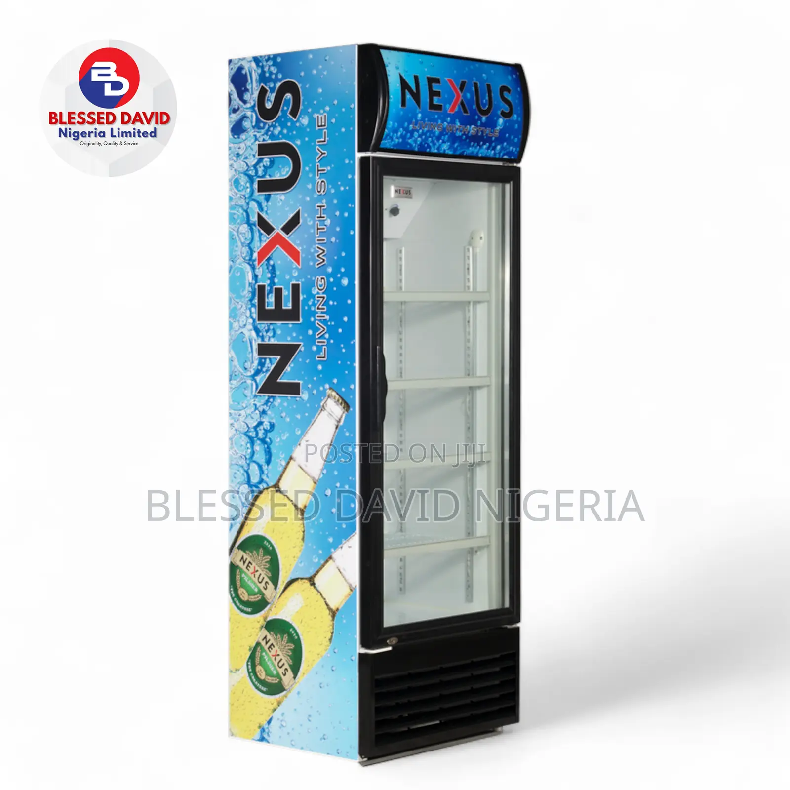 Nexus 300L Upright Showcase Refrigerator NX-501 (Chiller)