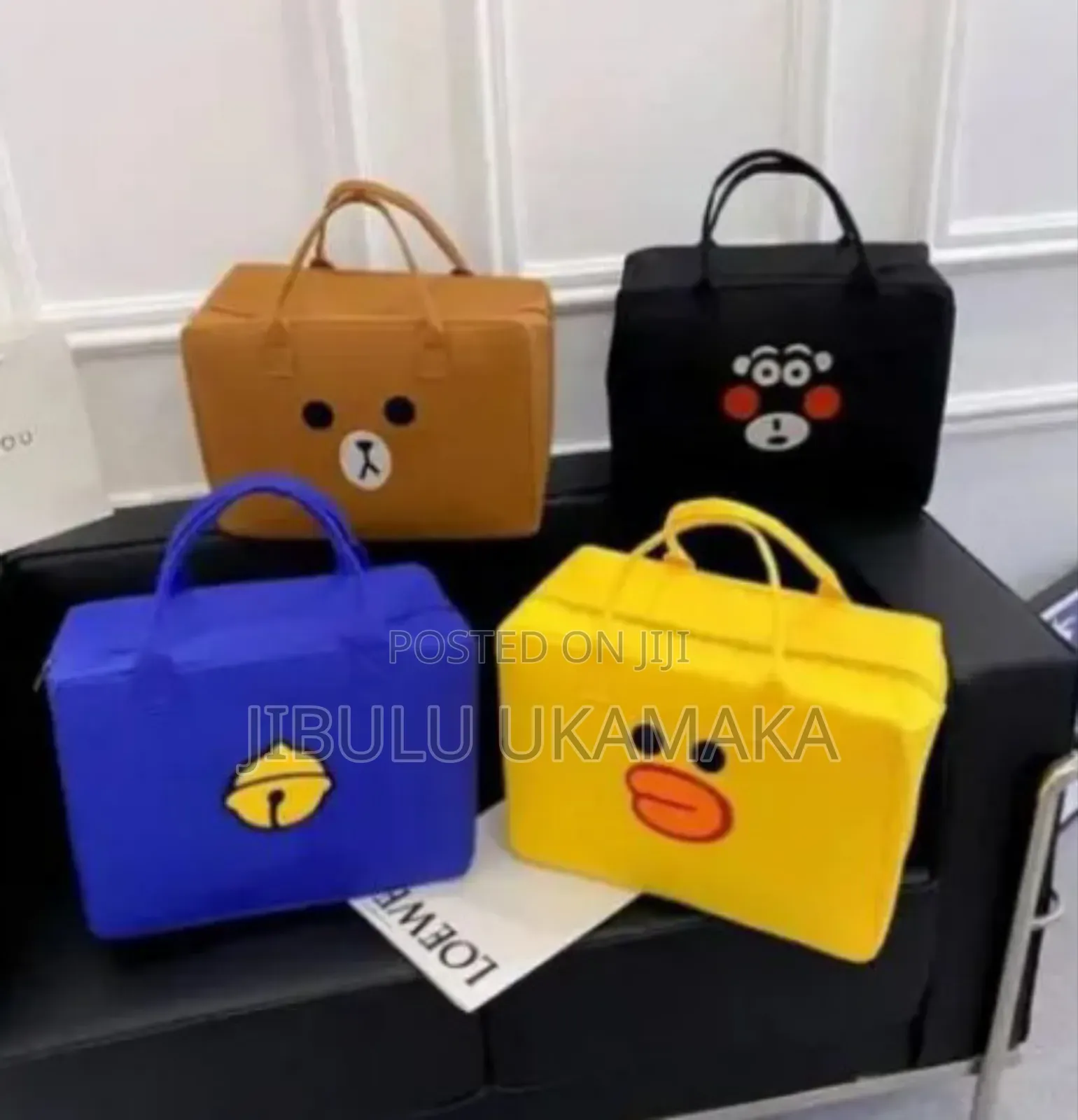 Emoji Bags in Different Colours