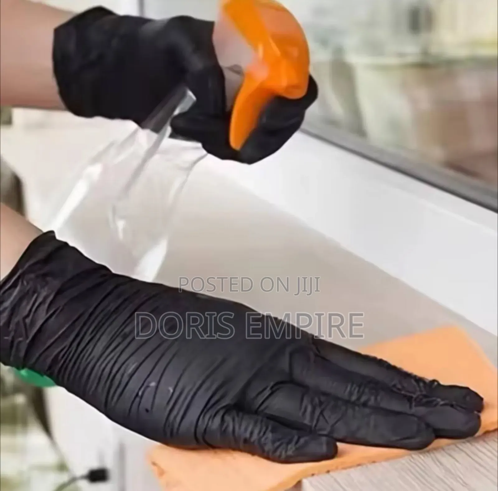 100 Pieces, Reusable Nitrile Gloves, Durable Household