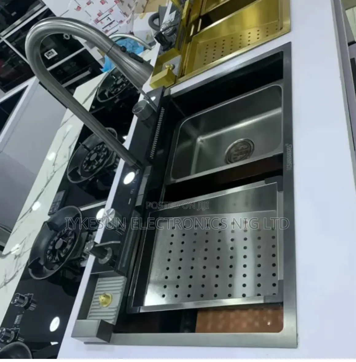 Original Handmade Kitchen Sink With Digital Display