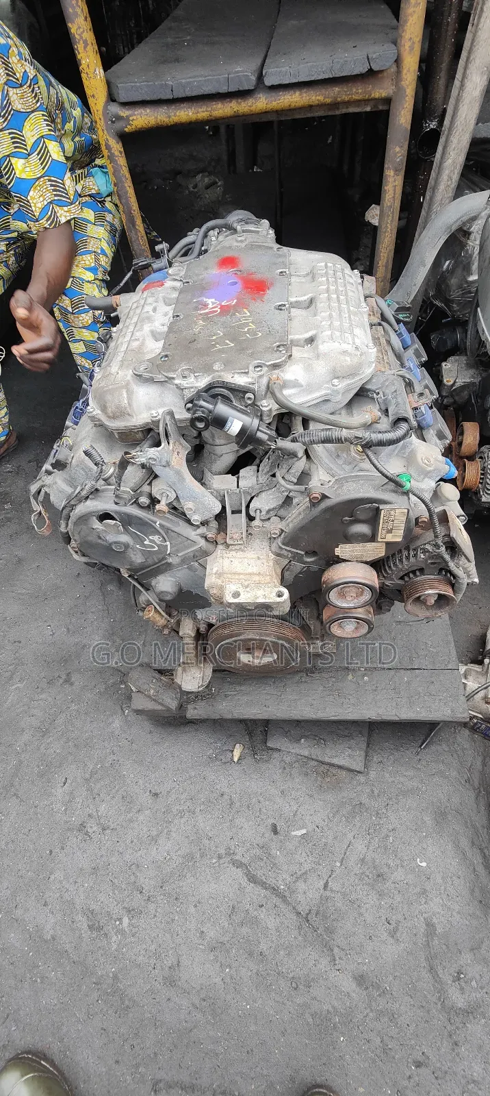 2008 Acura MDX 3.7L Engine 4wd Gearbox Direct Japan