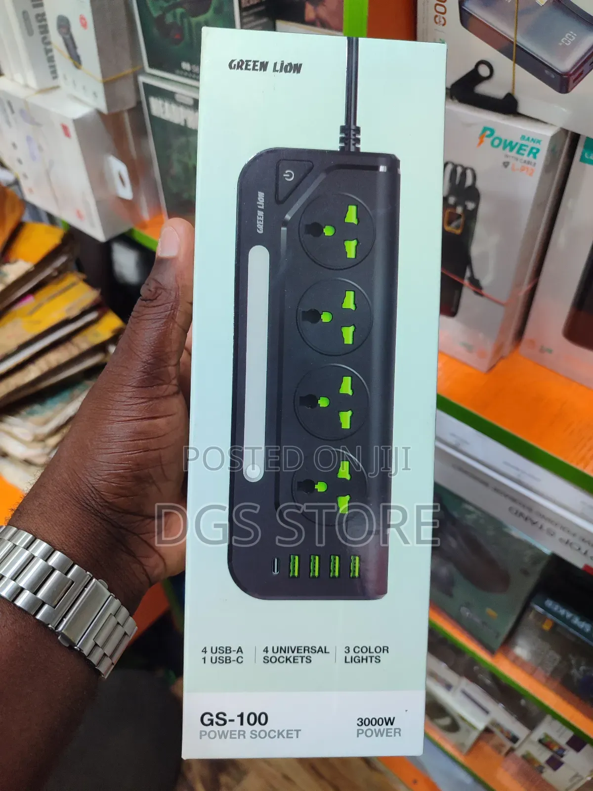 Green Lion Gs 100 Power Socket 3000w Charger