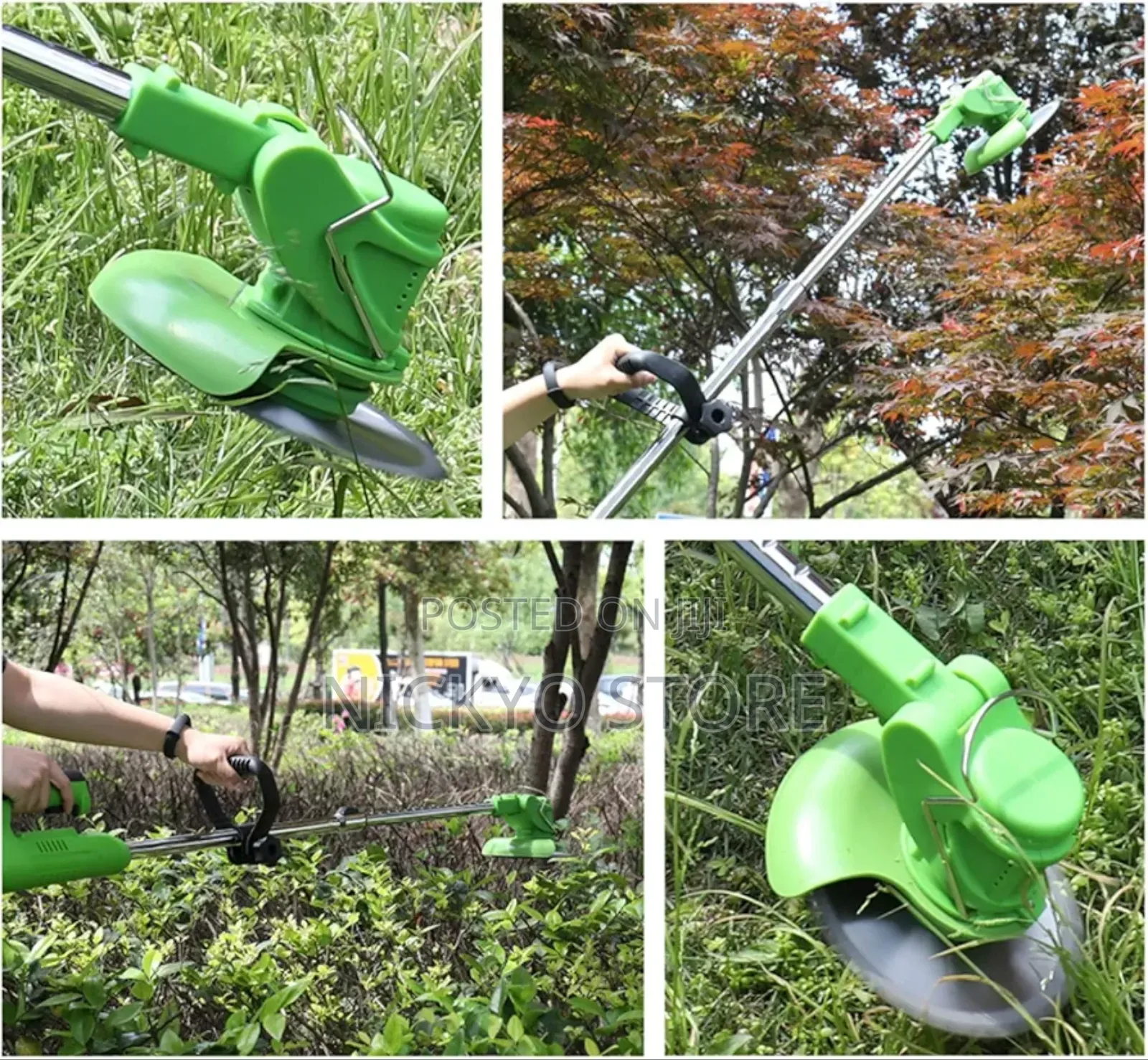 Doube Batteries Cordless Mower Garden Tools Trimming Machine