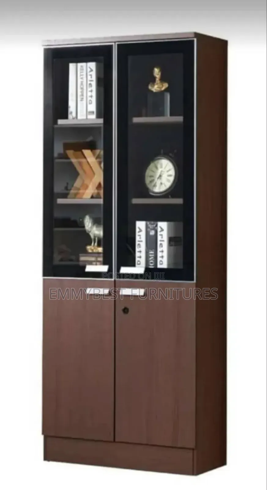 Brand New Double Door Bookshelf.