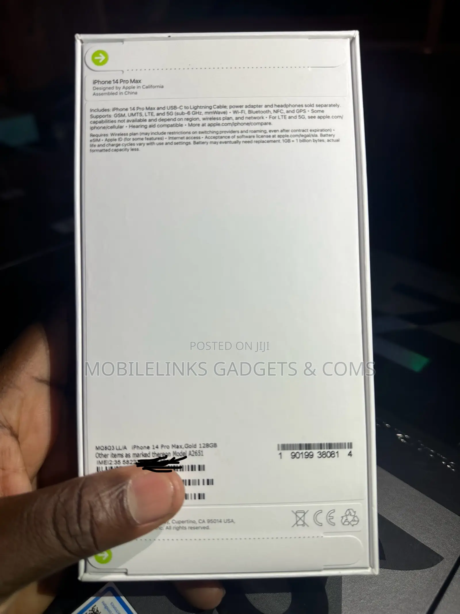 New Apple iPhone 14 Pro Max 128 GB Gold