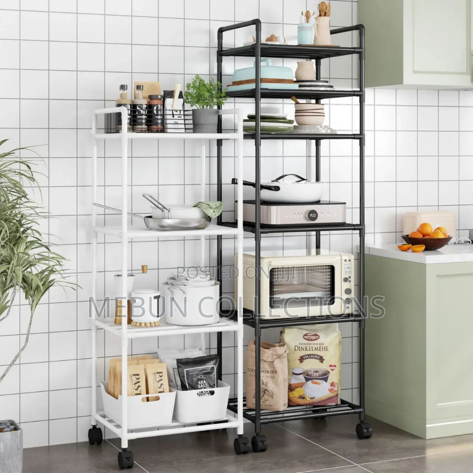 5 Layers Adjustable Kitchen/ Bathroom Storage Rack