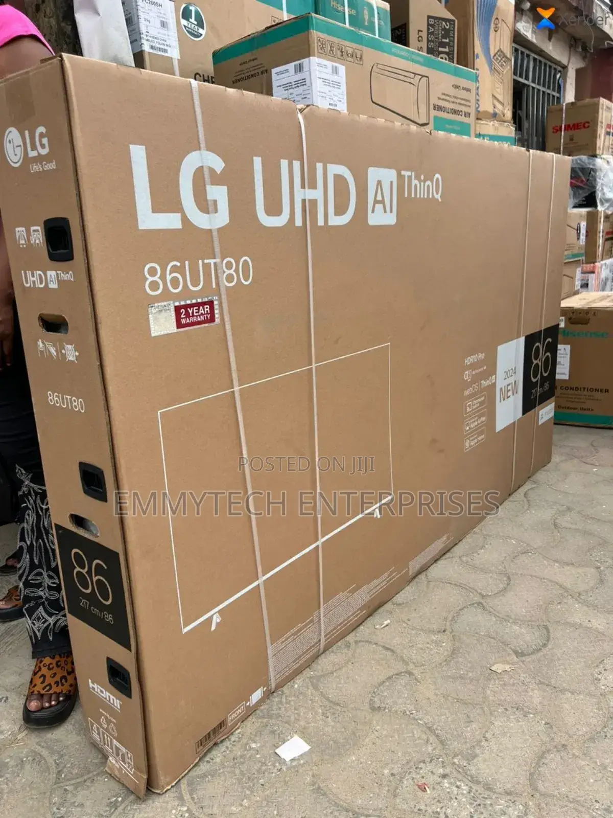 Original LG Television 86"Smart Udvg