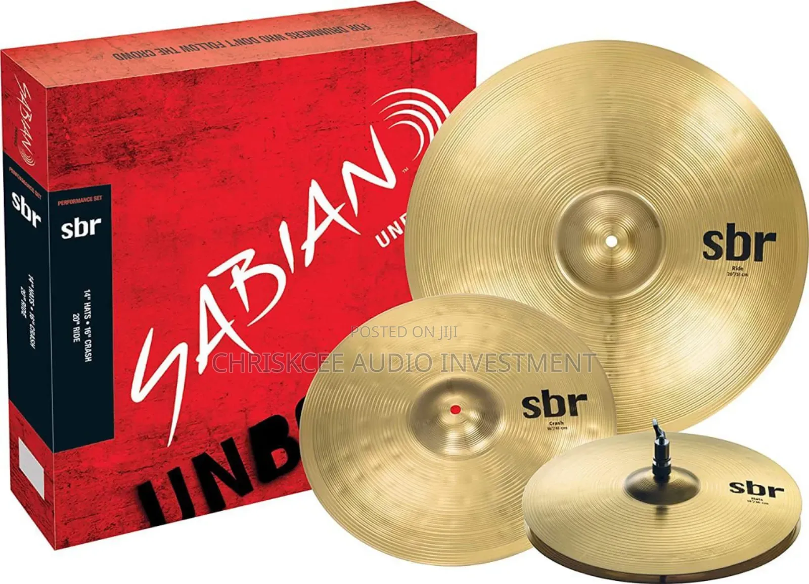 Sabian SBR Unbound Cymbal Pack