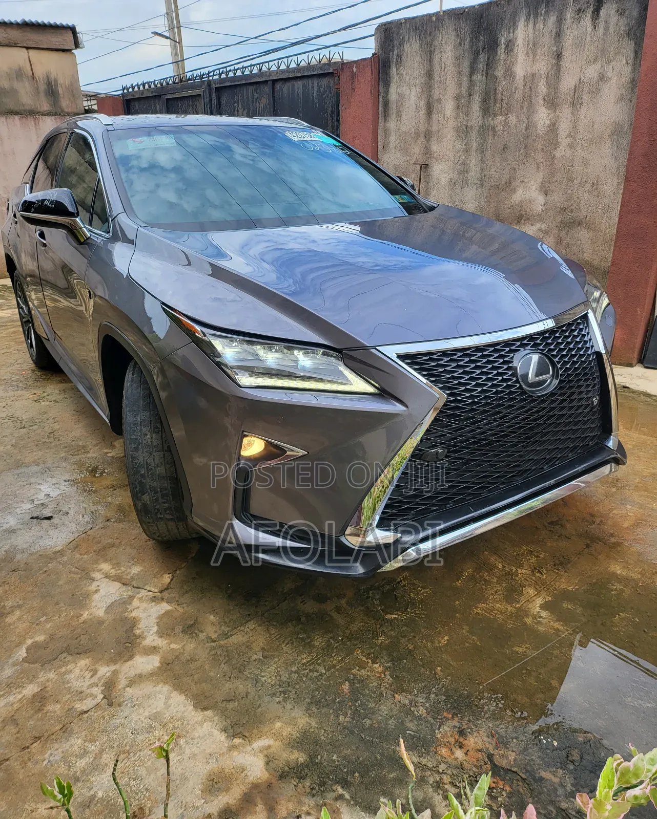 Lexus RX 350 F Sport AWD 2016 Gray